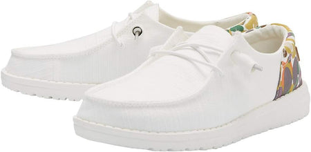Hey Dude Women'S Wendy Cream Multiple Sizes & Colors | Women’S Shoes | Women’S Lace up Loafers | Comfortable & Lightweight