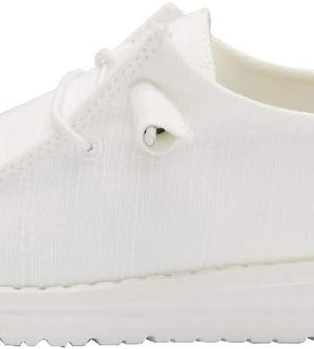 Hey Dude Women'S Wendy Cream Multiple Sizes & Colors | Women’S Shoes | Women’S Lace up Loafers | Comfortable & Lightweight